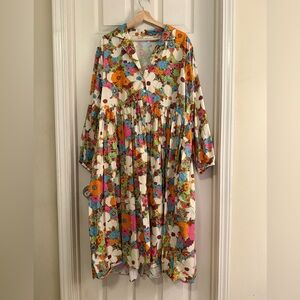 WRAY NY Isabella Dress in Acid Floral